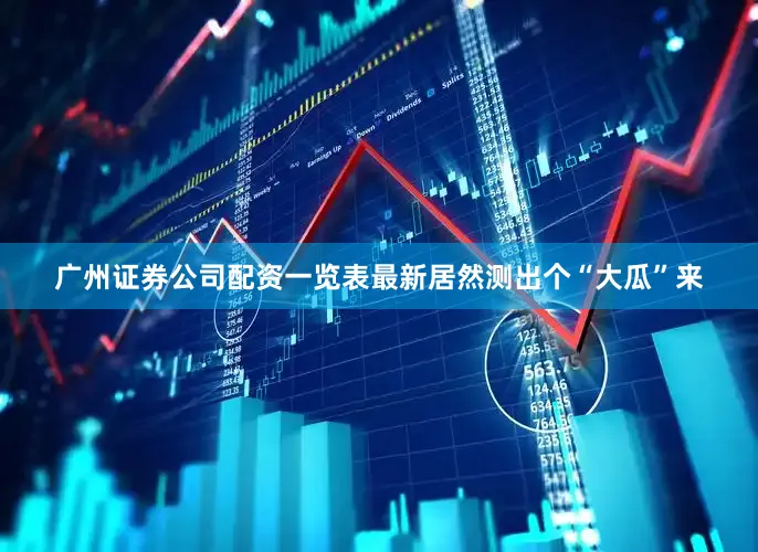 广州证券公司配资一览表最新居然测出个“大瓜”来