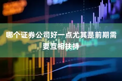 哪个证券公司好一点尤其是前期需要互相扶持
